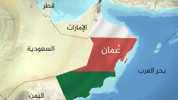 سلطنة عُمان على الخريطة