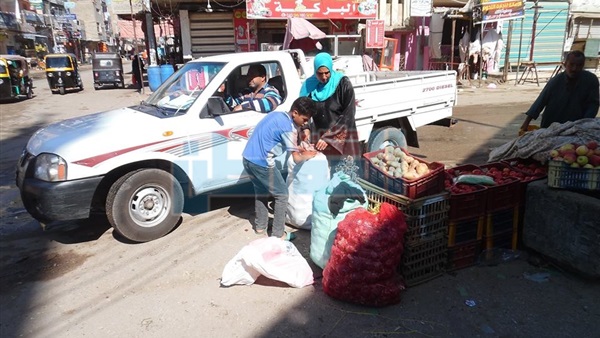 إشغالات الباعة الجائلين