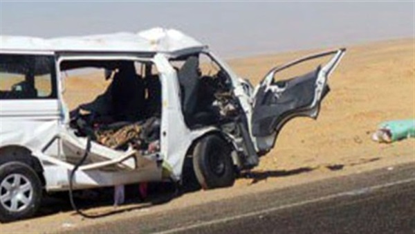 انقلاب ميكروباص بالوادي
