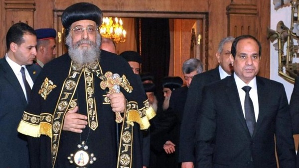 الرئيس السيسي والبابا