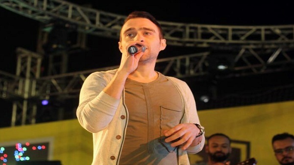 حسام حبيب خلال الحفل
