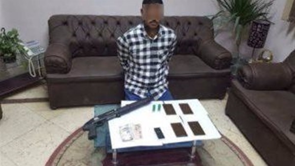 المتهم والمضبوطات