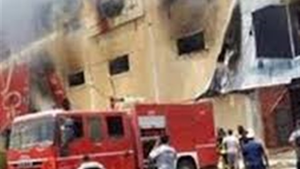 اخماد حريق كبير بمديرية