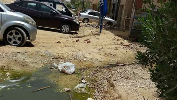 قمامة وصرف صحي بالمقطم