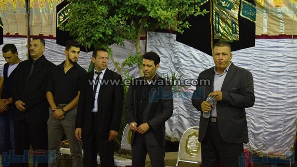 عزاء والدة سعد الصغير