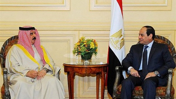 السيسي و ملك البحرين