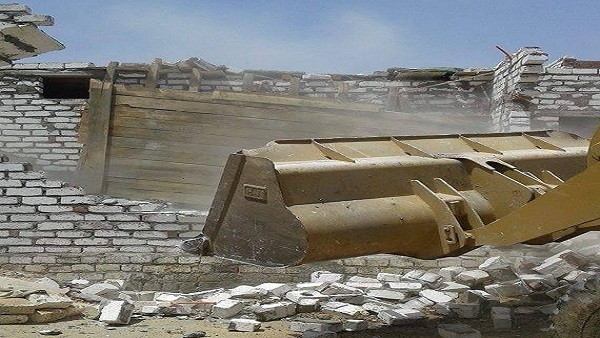 تعدى على الأرض الزراعية