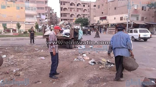 جانب من أعمال النظافة