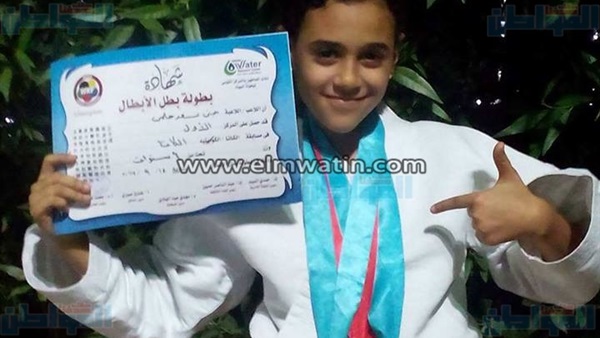 البطلة جنى مسعد شاهين