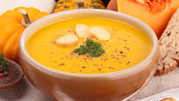 شوربة القرع بالجزر