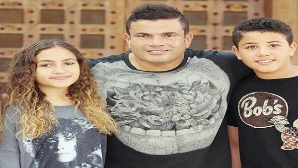 عمرو دياب واولاده