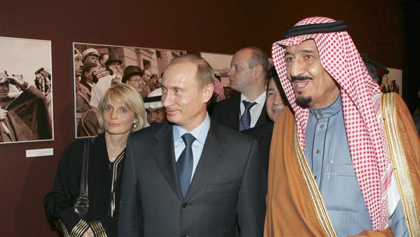 الملك سالمان وبوتين