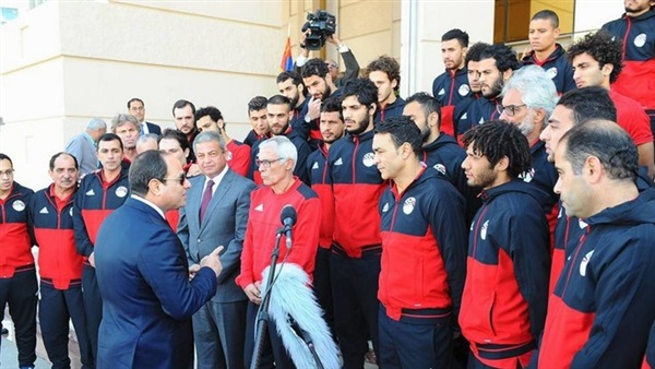 السيسي - منتخب مصر