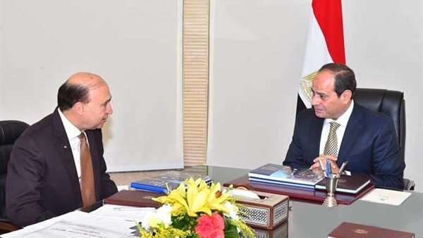 الرئيس السيسى ومميش