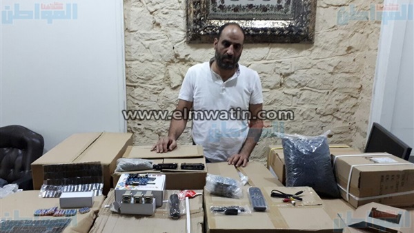 المتهم والمضبوطات
