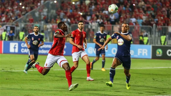 جانب من مباراة الأهلي