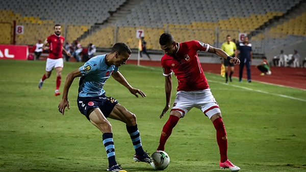 جانب من مباراة الأهلي
