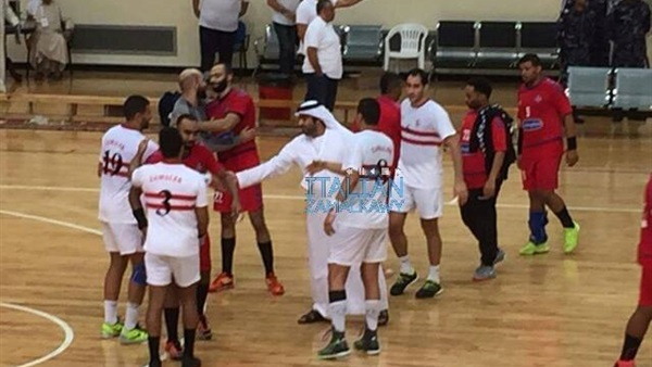 يد الزمالك 