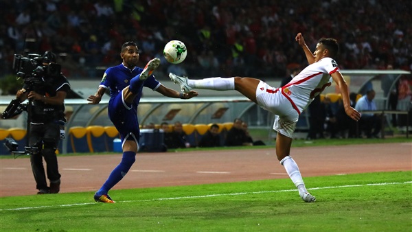 جانب من مباراة الأهلي