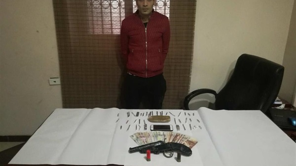 المتهم والمضبوطات
