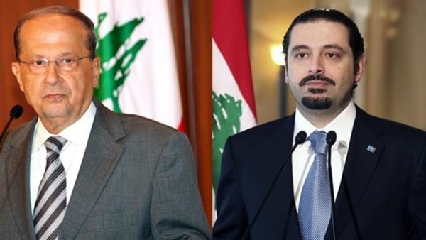 ميشال عوون والحريري