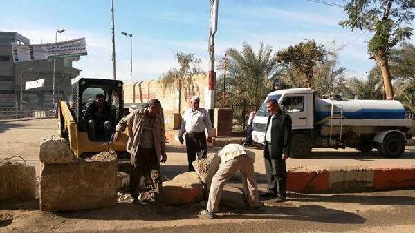 تجميل شوارع سوهاج