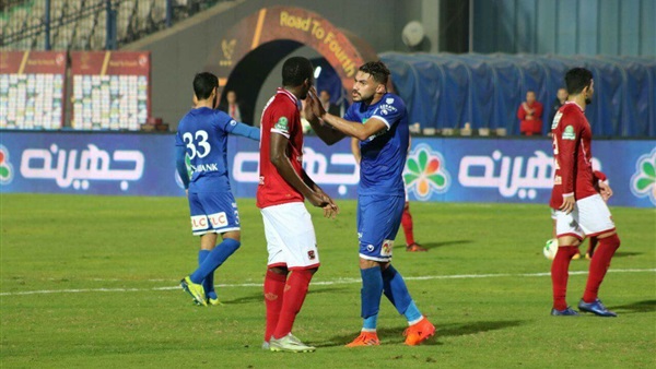 لقطة من مباراة الأهلى