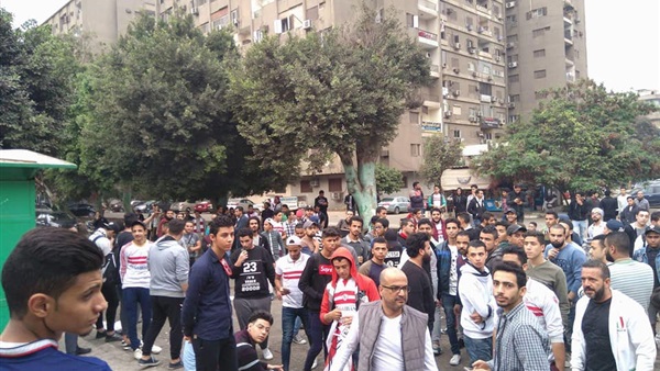 جانب من جماهير الزمالك