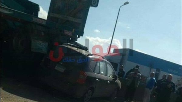 حادث بالطريق الدولي