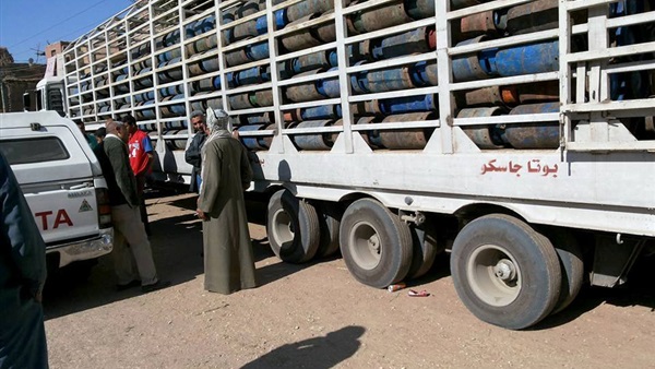 توزيع انابيب البوتاجاز