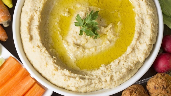 سلطة الطحينة بالزبادي