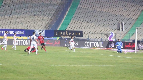 لقطة من مباراة الاهلي