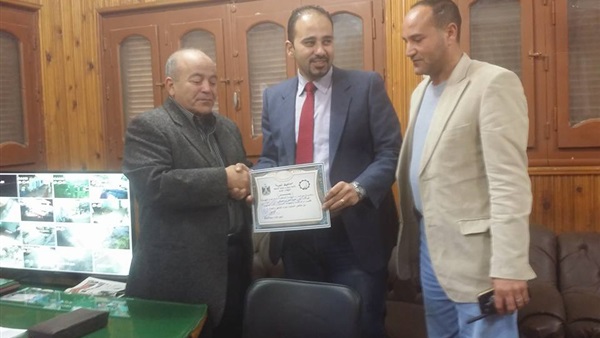 لحظة التكريم