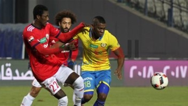 لقطة من مباراة الاسماعيلي