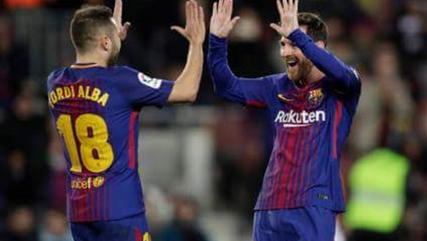 لاعبي برشلونة