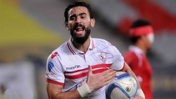 باسم مرسي لاعب الزمالك