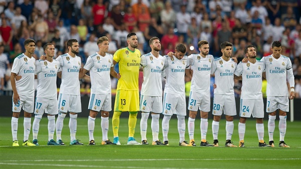 لاعبي ريال مدريد