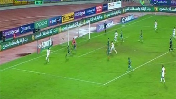 صورة من مباراة الزمالك