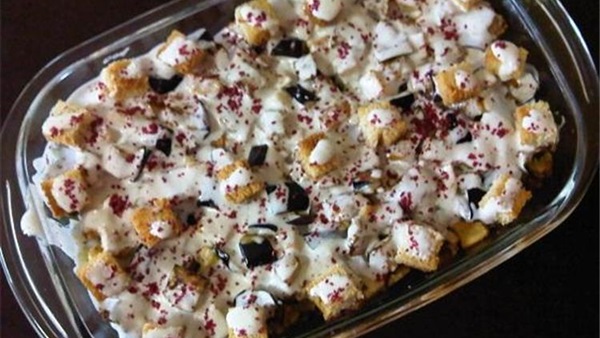 سلطة زبادى بالخضار