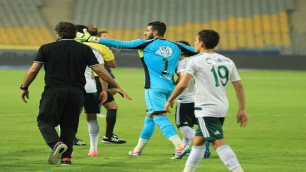 صورة من مباراة الزمالك