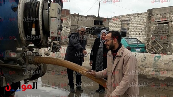 شفط تجمعات المياه