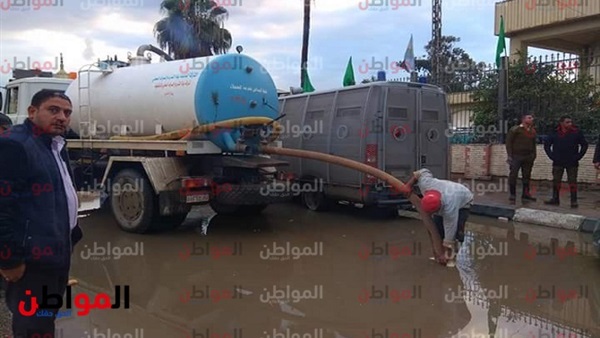 سحب مياه الأمطار