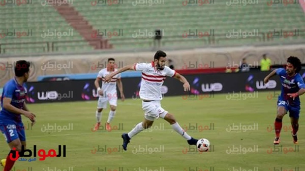 صورة من مباراة الزمالك
