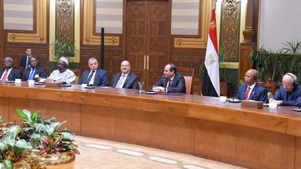 السيسي - رؤساء الدستورية