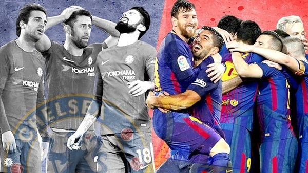 برشلونة وتشيلسي