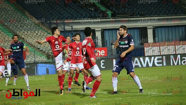 صورة من مباراة الاهلي