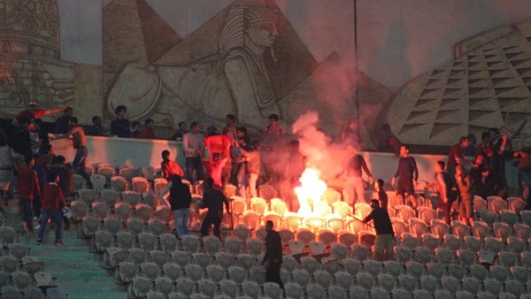 مشاجرات-جماهير الاهلي