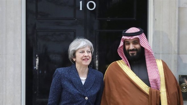 تيريزا ماي وولي العهد