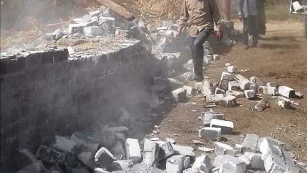 تعدي على الأراضي