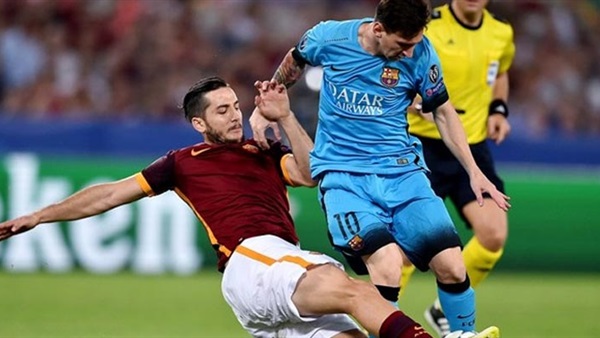برشلونة وروما